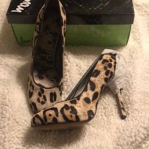 Sam Edelman Leopard heels